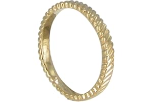 LES POULETTES BIJOUX - Bague Plaqué Or Zébrée