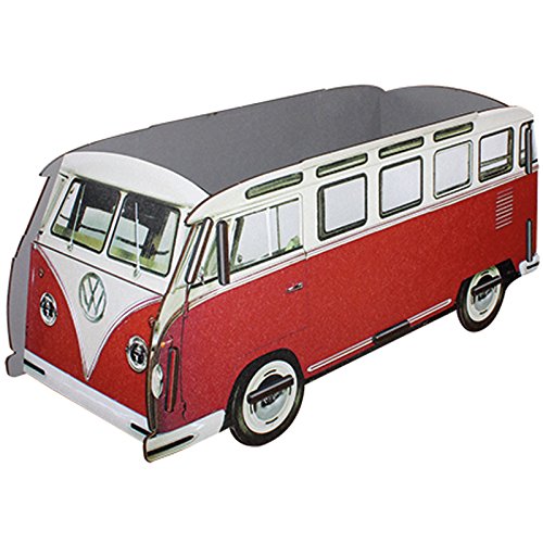 Preisvergleich Produktbild Blumenkaste VW-T1, rot, groß