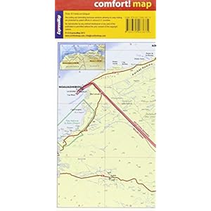 Marruecos, mapa de carreteras plastificado. Escala 1:1.150.000. ExpressMap.