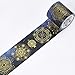 Produktbild elegantstunning Vergoldung Washi Tape DIY Scrapbooking Klebeband Aufkleber Schule Büro Netzteil Magic Stars 4.5cm
