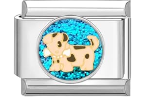 Quiges Fashion Jewels Charmes italiens cabot 9mm