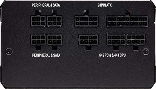 Corsair RM650x - Fuente de alimentaci  n  Totalmente Modular  80 Plus Gold  650 W  EU  Negro