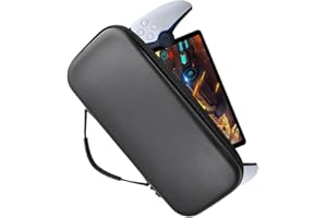 ‎BLOOOK BLOOOK Tasche Hülle Kompatibel mit PS5 Portal Harte Tragetasche Tragegriff, Portal Schutzhülle zur sicheren Aufbewahrung,Travel Case Aufbewahrung für PS Portal Zubehör