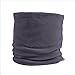 Produktbild IKuaFly Multifunktionale Nackenwärmer Dick Fleece Snood Beanie Maske-Warmies Winddicht Outdoor Sport Ski Motorrad Fahrrad Fussball Joggen Running Halswärmer Schlauchtuch (Grau)