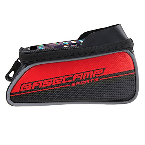 Basecamp Fahrradtasche Rahmentaschen, Wasserdicht Fahrrad Rahmentasche, geeignet für Handy mit Größe unten 6,0″ Smartphone, Cellphone and GPS, Fahrradtasche Lenker - 3