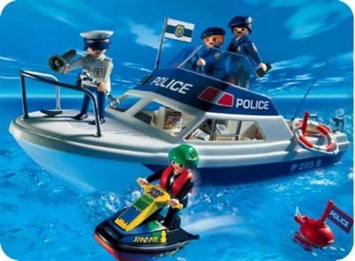 Preisvergleich Produktbild PLAYMOBIL® 3190 - Polizeiboot / Jet Ski