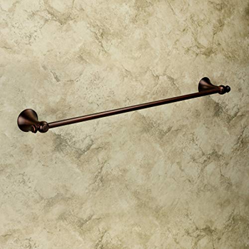 Preisvergleich Produktbild KIEYY Antike Handtuchstange Europäischen Bad Handtuchstange Braun Bronze Handtuchstange Einzelne Stange Bad Aufhänger Stange Kupfer, Braun Bronze 1 9511Z