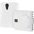 Mi-Heat Funk Wireless Thermostat SAS816RF Temperatur-Regler Raumthermostat Raumregler 868MHz Funkreichweite 100Meter Freifeld