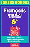 Image de JOKE. ORTHOGRAPHE GRAMMAIRE 6E (Ancienne Edition)