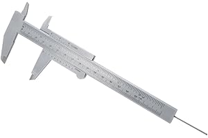 Antilog Instrument de Mesure micrométrique en Plastique, 150MM Tatouage sourcil Instrument de Mesure Vernier Permanent Vernier t