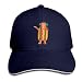 Produktbild Dancing Hotdog Relish Ketchup Meme Hats Adjustable Snapback Baseball Cap Adjustable