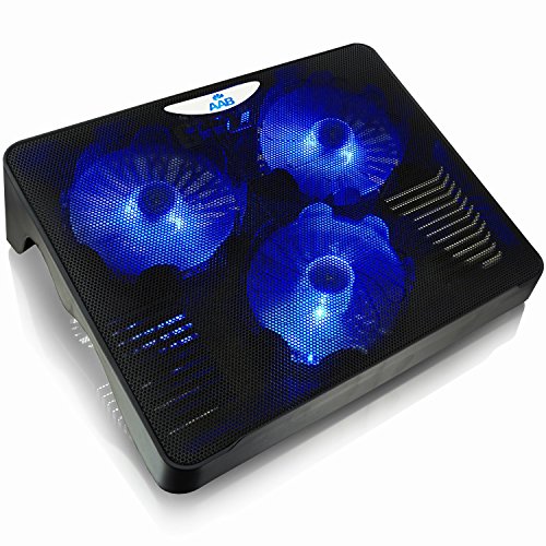 AAB Cooling NC61 NOTEBOOK KÜHLER COOLER PAD LAPTOP LÜFTER Ständer Kühlpad 9-17"
