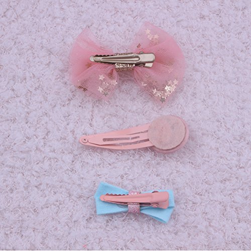 KimmyKu Baby Kinder Kleinkind Haarspangen Mädchen Haarclips Accesssoires - 7