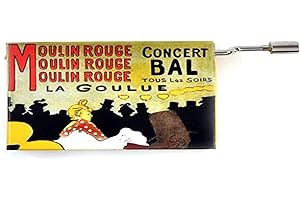 Fridolin 58272 Spieluhr French Cancan/Jugendstil - Moulin Rouge