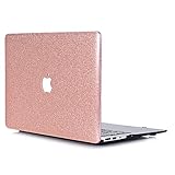 Style Design: Präzise Apfel Logo Ausschnitt durch Glitzer glatte Deckel, machen Sie Ihr Macbook sieht Mode und attraktiv.