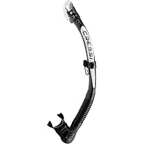 Tuba Sec CRESSI Itaca Ultra Dry • Plongée & Apnée • Valve Anti-Eau • Embout Silicone • Confort Max