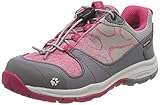 Passform: normal Jack Wolfskin GRIVLA TEXAPORE LOW G Wasserdicht, Mädchen Trekking- & Wanderhalbschuhe, Grau (Azalea Red 2081), 39 EU (5.5 UK)