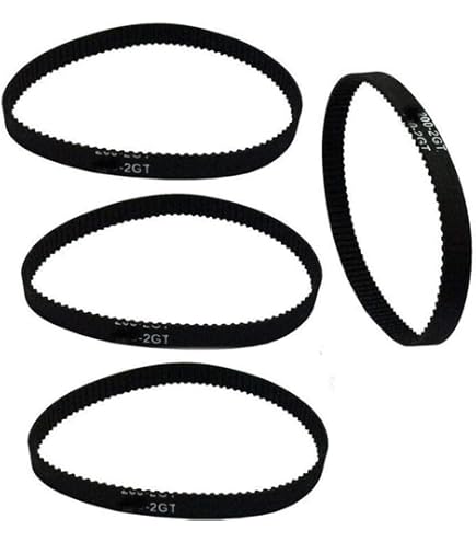 2pcs GT2 852mm Closed Loop Timing Belts - 6mm Width, 2mm Pitch, For 3D Printers & Machinery