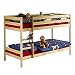 Produktbild IDIMEX Etagenbett Doppelstockbett FELIX, 90 x 190 cm Kiefer natur mit Lattenrosten