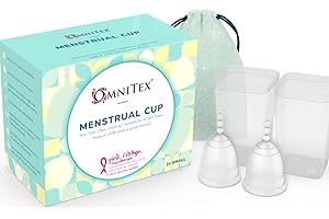 LIMDO Menstrual Cups for Breast Cancer | 100% Pure Medical Grade Silicone | Safe Eco-Friendly Tampon & Pad Alternative | Non-Toxic ISO10993 Tested | BPA & Latex-Free (Small)