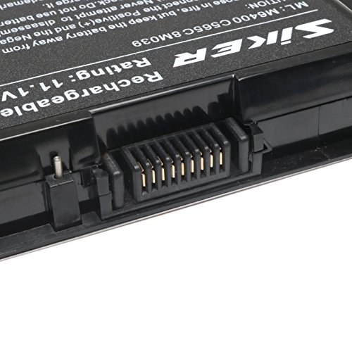 SIKER® High Performance 9Cell Akku für Dell Precision M6400 M6500, passt C565C DW554 F678F G102C J012F KR854 P267P 5K145 8M039 312-0868 312-0873 – 12 Monate Garantie [Li-ion 11.1V 87WH] - 4