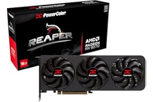 Powercolor Radeon Rx 9070 Reaper 16Gb Gddr6/Pci Express 5.0/2520Mhz/20000Mhz