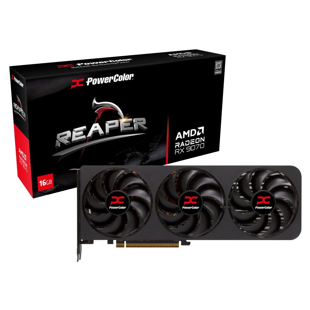 PowerColor Reaper AMD Radeon RX 9070 16GB GDDR6
