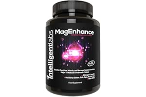 MagEnhance Magtein® Magnesium Complex Supplement Magnesium L-Threonate with Magnesium Glycinate and Taurate by Intelligent Labs, 90 Capsules