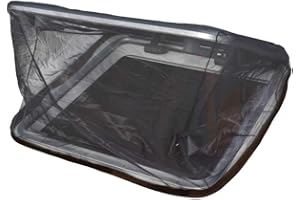 WATERLINE DESIGN Moustiquaire Design en Ligne de flottaison « Jeter sur Le Filet » pour Les Grandes trappes | Une Bande de Poids la maintiendra en Place #1715 (Panneau de Pont Non Inclus)