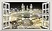 Produktbild Chicbanners V004 Wandtattoo, Motiv Große Moschee von Mekka Heilige Moschee Haram Moschee Mekka Medina Propheten Moschee Saudi Arabien, selbstklebend, Größe 1000 mm breit x 600 mm tief