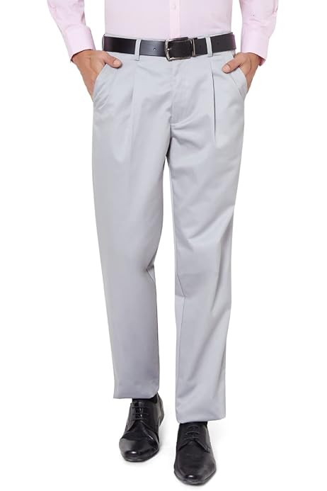 Buy Peter England Men's Formal Trousers 