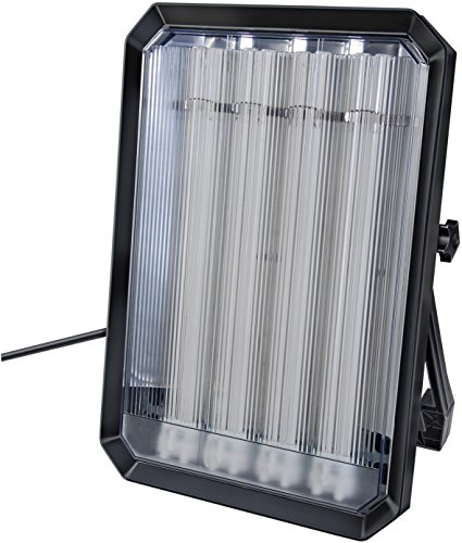 Brennenstuhl Stativ für Baustrahler / stabiles Teleskop-Stativ für Fluter (zur Aufnahme von 1 Strahler, höhenverstellbar bis 2,5 Meter) Farbe: silber - 3