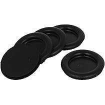 SOURCING MAP Passe-fil Caoutchouc Œillet Passe Câble Conique Protection Fil électrique Diamètre