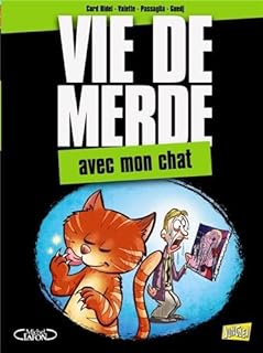 jaquette livre Vie de merde, Tome 5 : Avec mon chat