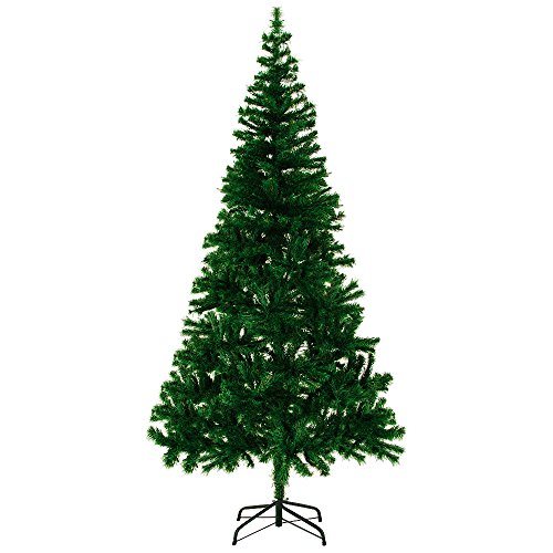 Árbol de Navidad Artificial frondoso con soporte | Abeto de navidad | 180 cm | 533 Puntas |