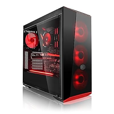 Megaport PC Gamer AMD Ryzen 5 2600 6X 3,90 GHz Turbo • GeForce GTX1060 6Go • 16Go DDR4 • 240Go SSD • 1To • Windows 10 • WiFi • USB3.0 Unité Centrale Ordinateur de Bureau pc Gaming pc Ordinateur Gamer