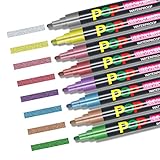 como hacer una pizarra para tiza liquida ULTRA VERSÁTIL: las puntas de 6 mm le darán la libertad de escribir sobre cualquier superficie no porosa, como pizarras, plástico, metal, vidrio, paneles LED y azulejos. Las superficies porosas absorberán la tinta y dejarán un efecto translúcido. Primero probar siempre en un área pequeña de la superficie.