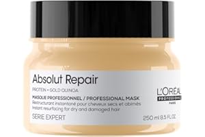 L'Oréal Professionnel Paris Maschera professionale per capelli secchi e danneggiati Absolut Repair Serie Expert, Formula ristrutturante, 250 ml