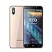 Produktbild Smartphone ,Colorful Android 8.1 Ultra dünn 3G Wifi Smartphone / 5 Zoll HD Display / MTK6580 Quad-Core / 1GB RAM + 8GB ROM 1.3 GHz / 5MP Zurück Kamera ,5MP Frontkamera / Dual Sim Dual Standby --Gold