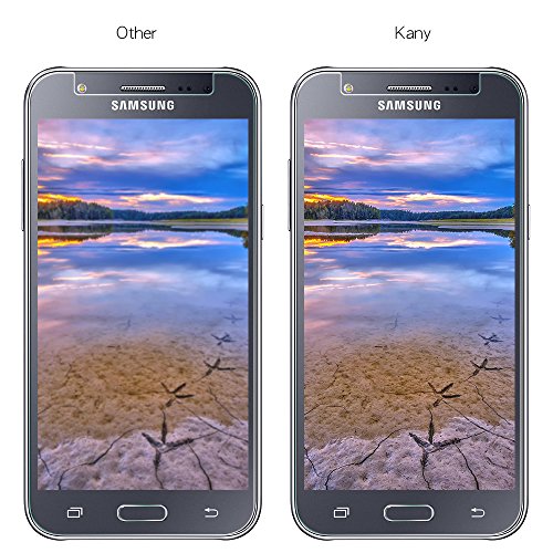 Galaxy J5 Schutzfolie, Kany J5 Screen Protector Tempered Glass Displayschutzfolie für Samsung Galaxy J5 2016 Displayschutz Panzerglas HD Ultra Klar Screen 5.2 zoll - 7
