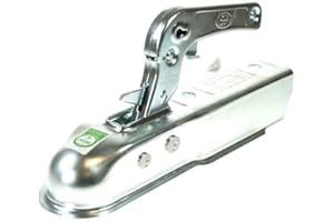 Maypole 50mm Pressed Steel Coupling Suitable Replacement For Knott KQ7K, AL-KO AK7D, Ifor Williams PO0355 Unbraked Trailers.