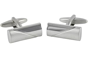 LINDENMANN Manschettenknöpfe, silberfarben im Geschenketui, 2879