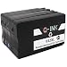 Produktbild QINK 4 Pack (1BK 1 C 1 M 1Y) Aktualisiert Chip für HP 932 X L Schwarz HP 933 X L Cyan Magenta Gelb wiederaufbereitete Tintenpatrone Show Präzise Tinte Level Hohe Kapazität Hohe Ergiebigkeit CN053AE CN054AE CN055AE CN056AE für HP Officejet 6100 6600 6700 7110 7610 7610 (Officejet 7510 7512 Können nicht)
