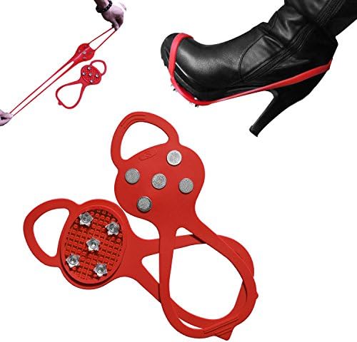 Grenhaven shoe spikes grips claws crampons ice cleats studs snow with 5 studded metal tips