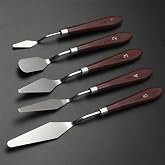 Grandink Palette Painting Knives - Set of 5 Various Siz...