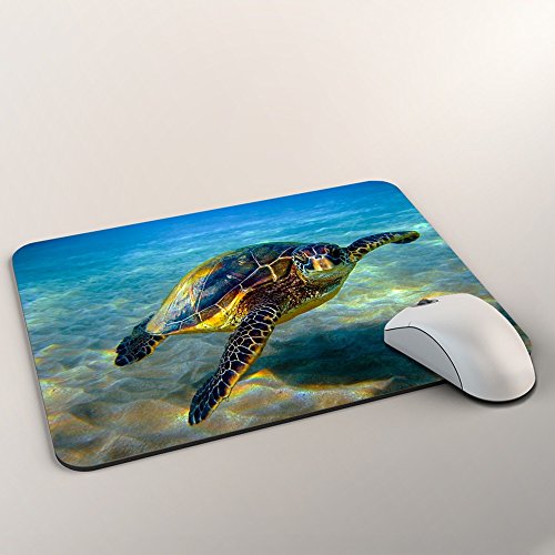 Leben im Meer 10095, Schildkröten, Mousepad Anti Rutsch Unterseite für Optimalen Halt Kompatibel mit allen Maustypen (Kugel, Optisch, Laser) Ideal für Gamer und für Grafikdesigner. - 2