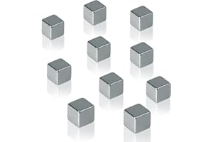 ‎SIGEL SIGEL BA193 starke Neodym-Magnete Cube, 10er-Set 1x1x1 cm Super-Dym, für Glas-Magnettafeln und Glas-Whiteboards