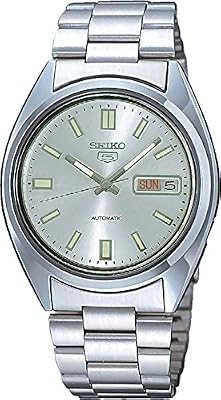 Seiko Montre Homme Analogique Automatique avec Bracelet en Acier Inoxydable – SNXS73K
