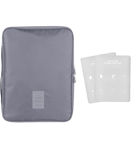 Ecooe Borsa Per Camicie Antipiega - Custodia Rigida Con Supporto Pieghevole Per Viaggi E Valigie - Foto 4