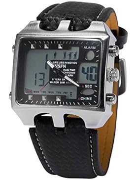 EASTPOLE LED Digital Sport Datum Herrenuhr Armbanduhr Sportuhr Quarzuhr Uhr OHS033